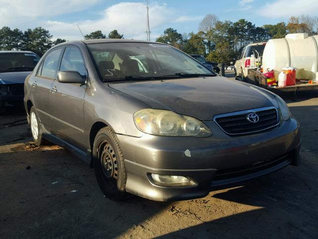 1NXBR32E15Z442337 - 2005 TOYOTA COROLLA CE GRAY photo 1