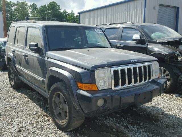 1J8HG48P07C678739 - 2007 JEEP COMMANDER BLUE photo 1