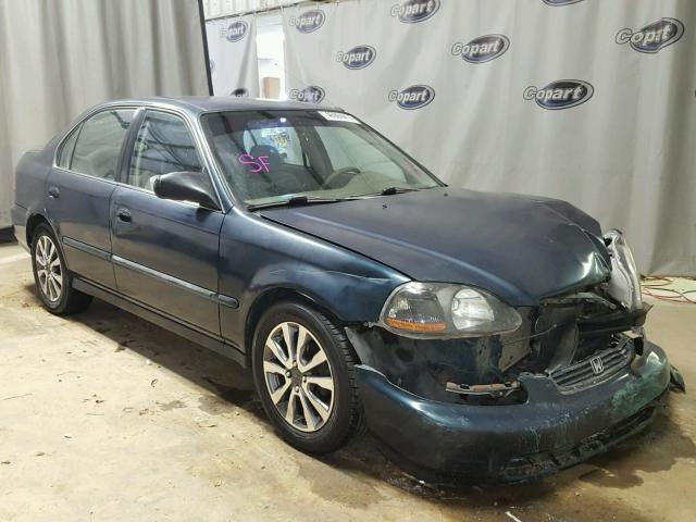 2HGEJ667XWH560706 - 1998 HONDA CIVIC LX BLUE photo 1