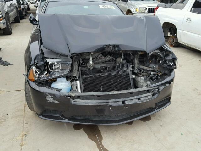 2C3CDXBG0EH325887 - 2014 DODGE CHARGER SE BLACK photo 9