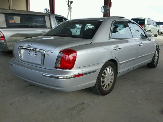 KMHFU45EX5A417293 - 2005 HYUNDAI XG 350 SILVER photo 4