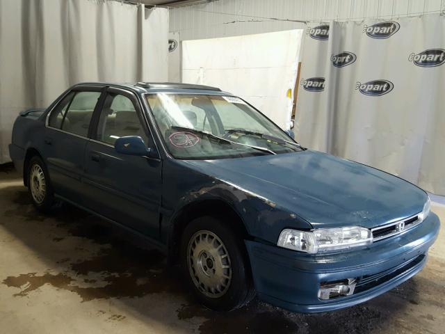 JHMCB768XMC014259 - 1991 HONDA ACCORD SE BLUE photo 1