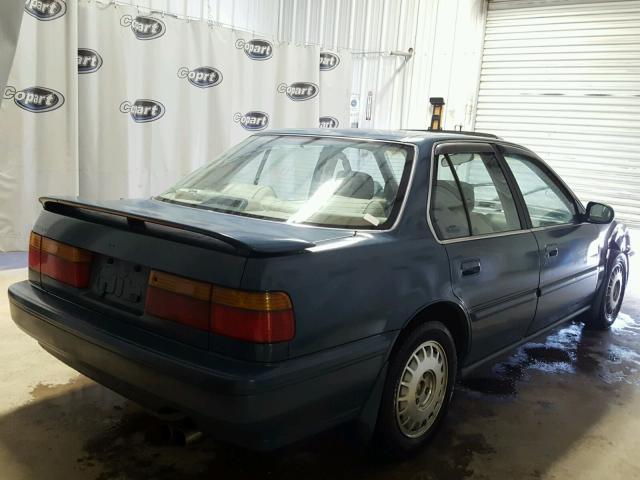 JHMCB768XMC014259 - 1991 HONDA ACCORD SE BLUE photo 4