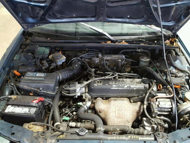 JHMCB768XMC014259 - 1991 HONDA ACCORD SE BLUE photo 7