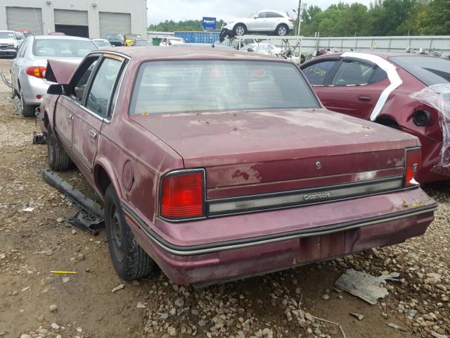 2G3AJ51W2J9412879 - 1988 OLDSMOBILE CUTLASS CI MAROON photo 3