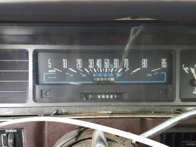 2G3AJ51W2J9412879 - 1988 OLDSMOBILE CUTLASS CI MAROON photo 8