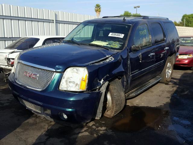 1GKFK63867J149353 - 2007 GMC YUKON DENA BLUE photo 2