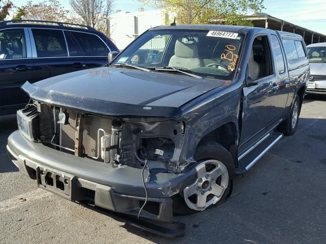 1GCESCF94C8146642 - 2012 CHEVROLET COLORADO L GRAY photo 2