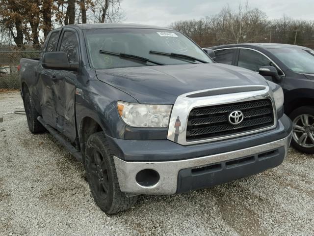 5TFBV54108X077920 - 2008 TOYOTA TUNDRA DOU CHARCOAL photo 1