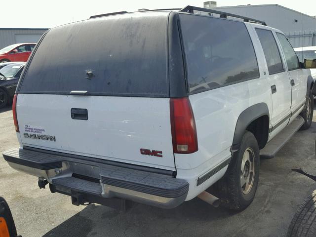 3GKFK16R4XG510815 - 1999 GMC SUBURBAN K WHITE photo 4