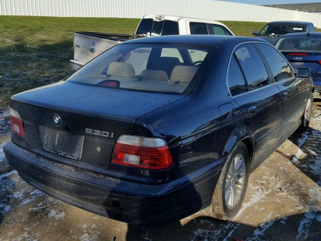 WBADT63453CK45001 - 2003 BMW 530 I AUTO BLUE photo 4