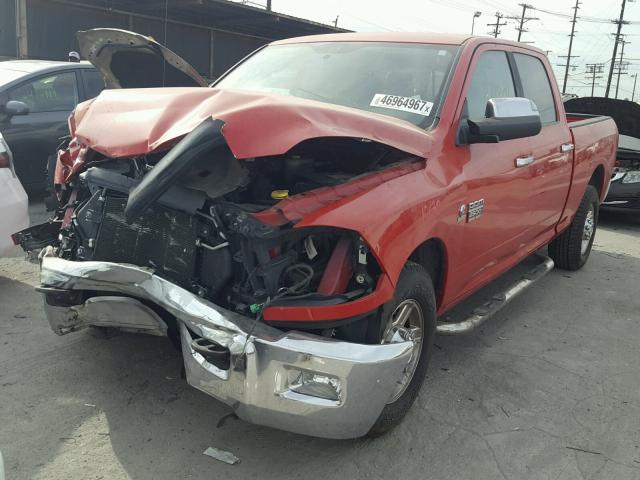 3D7TP2CL9BG553647 - 2011 DODGE RAM 2500 RED photo 2