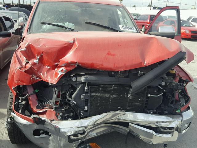 3D7TP2CL9BG553647 - 2011 DODGE RAM 2500 RED photo 7