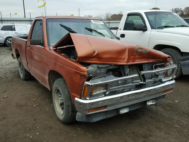 1GCCS14EXM8154502 - 1991 CHEVROLET S TRUCK S1 ORANGE photo 1