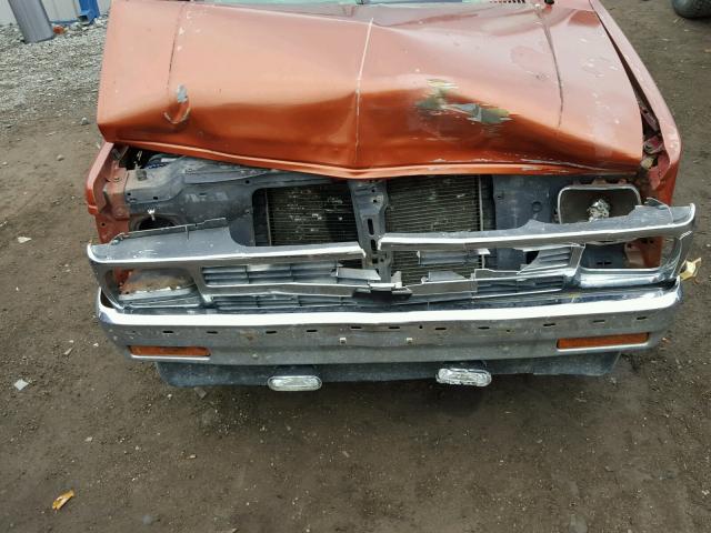 1GCCS14EXM8154502 - 1991 CHEVROLET S TRUCK S1 ORANGE photo 7