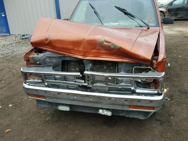 1GCCS14EXM8154502 - 1991 CHEVROLET S TRUCK S1 ORANGE photo 9