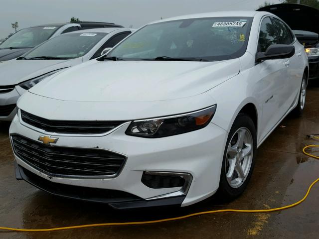 1G1ZB5ST7GF191244 - 2016 CHEVROLET MALIBU LS თეთრი ფოტო 2