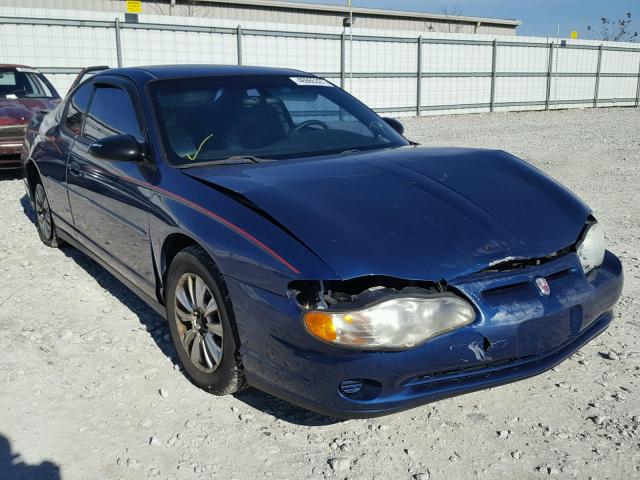 2G1WW12E939149839 - 2003 CHEVROLET MONTE CARL ლურჯი ფოტო 1