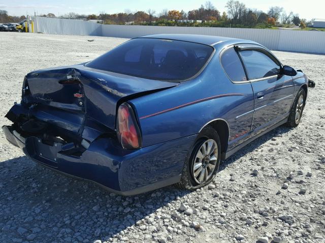 2G1WW12E939149839 - 2003 CHEVROLET MONTE CARL ლურჯი ფოტო 4