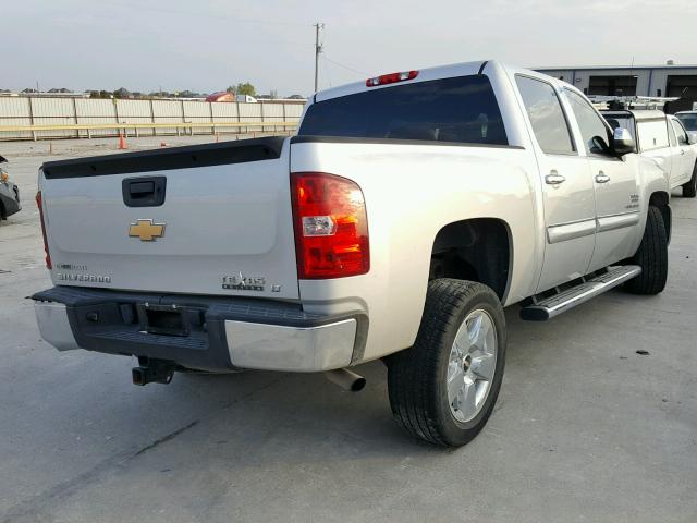 3GCRCSE01AG181870 - 2010 CHEVROLET SILVERADO SILVER photo 4