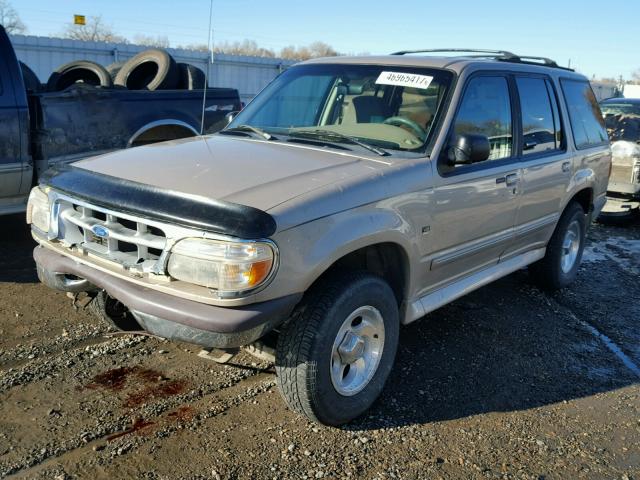 1FMDU35P3VUA64249 - 1997 FORD EXPLORER BEIGE photo 2