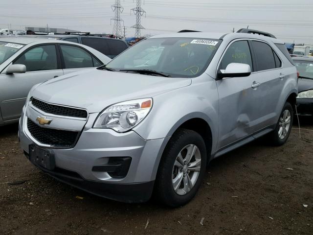 2GNALBEK0E6360201 - 2014 CHEVROLET EQUINOX LT SILVER photo 2