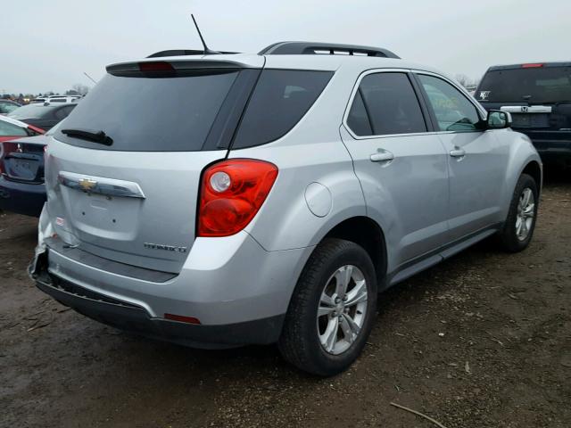 2GNALBEK0E6360201 - 2014 CHEVROLET EQUINOX LT SILVER photo 4