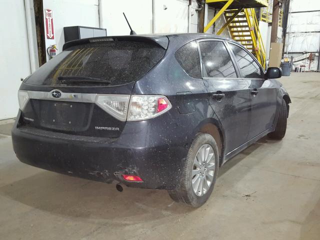 JF1GH61678H806062 - 2008 SUBARU IMPREZA 2. GRAY photo 4