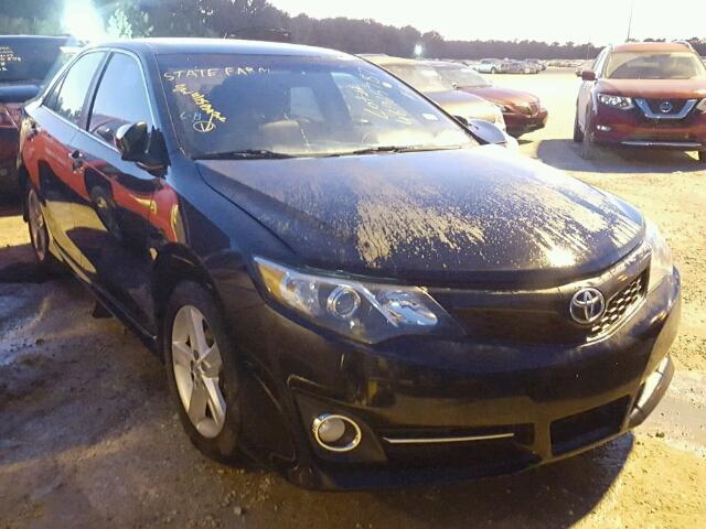 4T1BF1FK6DU293693 - 2013 TOYOTA CAMRY L BLACK photo 1