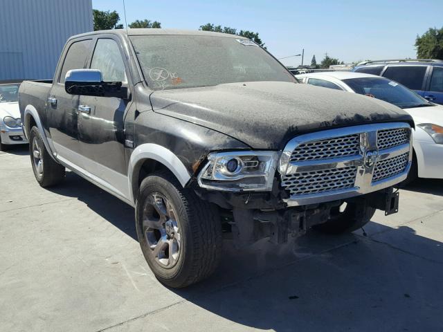 1C6RR6NTXES122600 - 2014 RAM 1500 LARAM BLACK photo 1