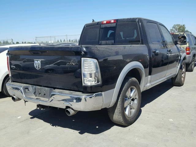 1C6RR6NTXES122600 - 2014 RAM 1500 LARAM BLACK photo 4