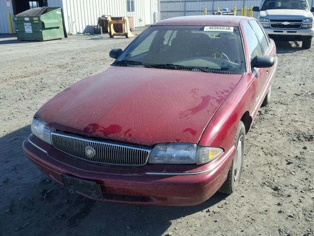 1G4NJ52MXVC419846 - 1997 BUICK SKYLARK GR BURGUNDY photo 2