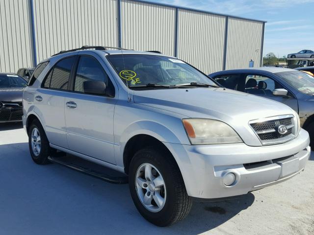 KNDJD733265614552 - 2006 KIA SORENTO SILVER photo 1