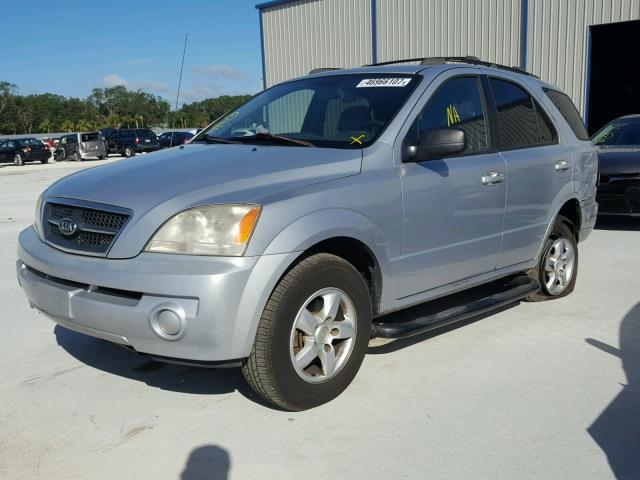 KNDJD733265614552 - 2006 KIA SORENTO SILVER photo 2