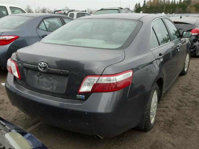 4T1BB46K49U090158 - 2009 TOYOTA CAMRY HYBR GRAY photo 4