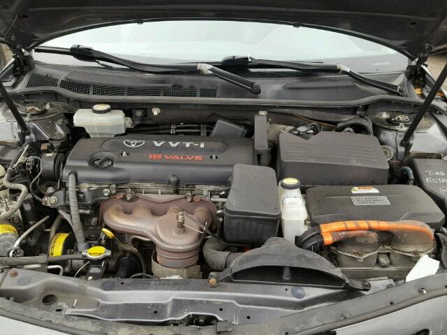 4T1BB46K49U090158 - 2009 TOYOTA CAMRY HYBR GRAY photo 7