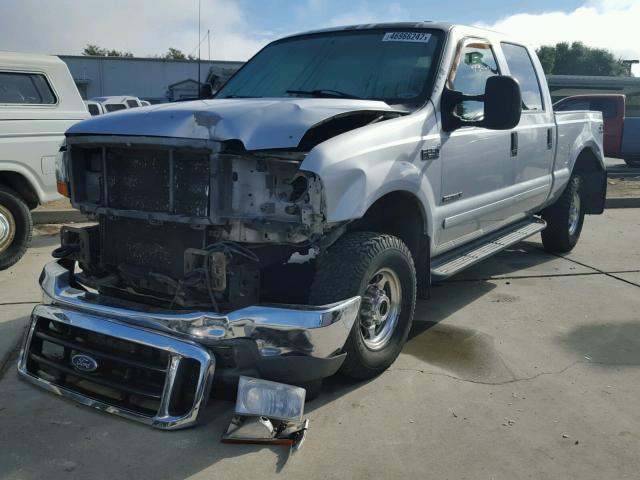 1FTNW21F81EB60733 - 2001 FORD F250 SUPER SILVER photo 2