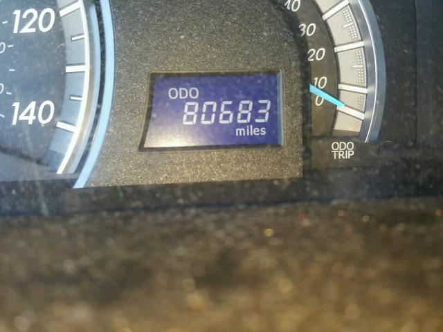 4T1BF1FK0CU201587 - 2012 TOYOTA CAMRY BASE SILVER photo 8