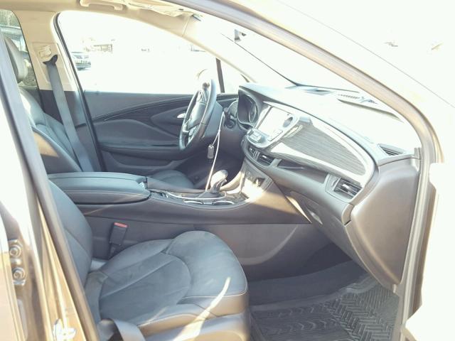 LRBFXFSX6HD030299 - 2017 BUICK ENVISION P BROWN photo 5