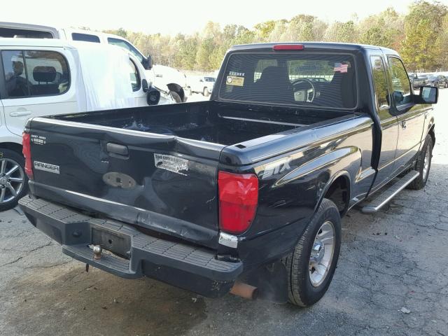 1FTYR14U27PA07688 - 2007 FORD RANGER SUP BLACK photo 4