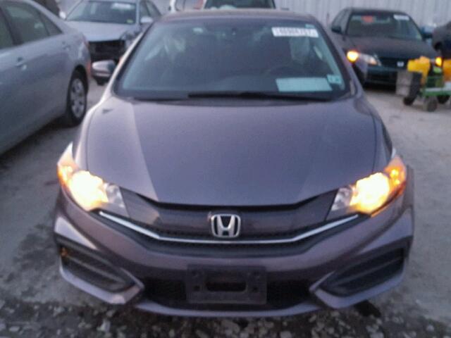 2HGFG3B80FH522126 - 2015 HONDA CIVIC EX შავი ფოტო 9