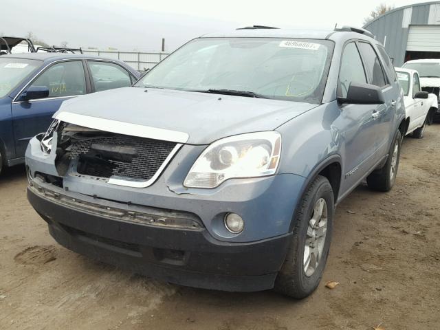 1GKER13728J242860 - 2008 GMC ACADIA SLE BLUE photo 2