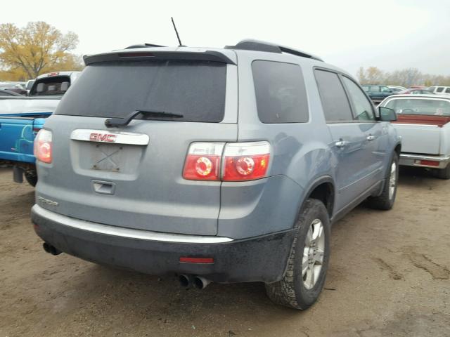 1GKER13728J242860 - 2008 GMC ACADIA SLE BLUE photo 4