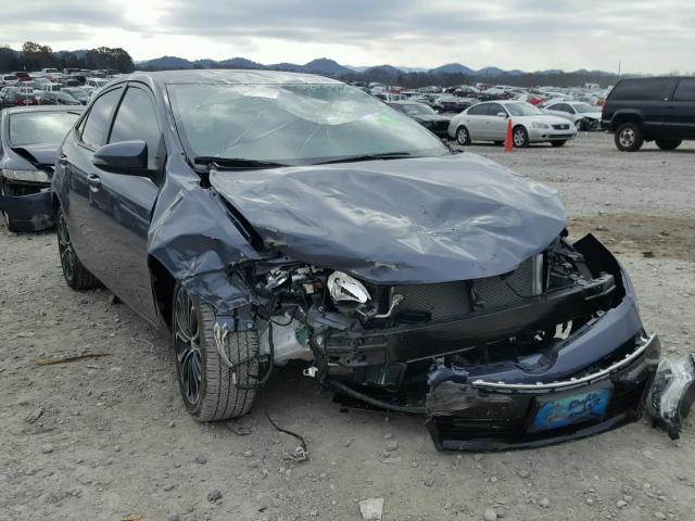 5YFBURHE2GP514059 - 2016 TOYOTA COROLLA L GRAY photo 1