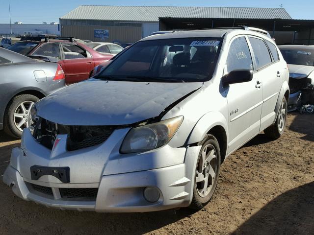 5Y2SN64L63Z464525 - 2003 PONTIAC VIBE GT SILVER photo 2