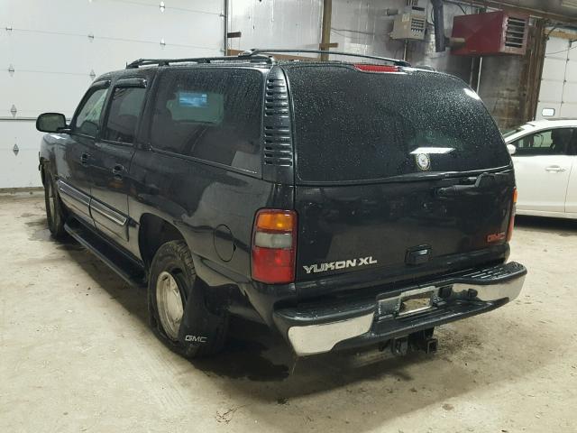 1GKFK16Z63J105418 - 2003 GMC YUKON XL K BLACK photo 3