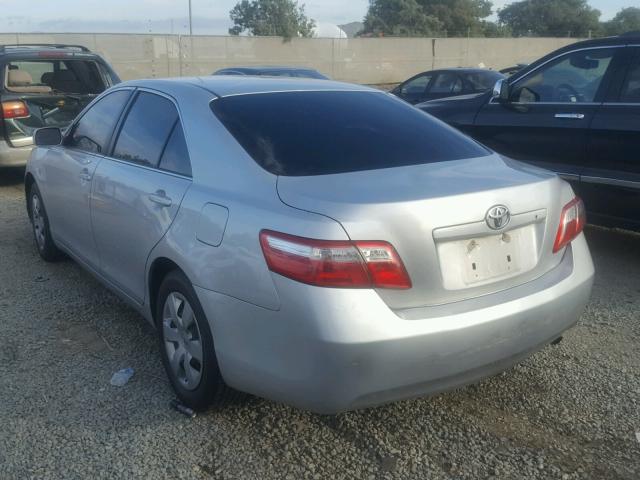 4T1BE46K97U039890 - 2007 TOYOTA CAMRY NEW SILVER photo 3