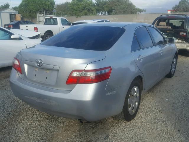 4T1BE46K97U039890 - 2007 TOYOTA CAMRY NEW SILVER photo 4