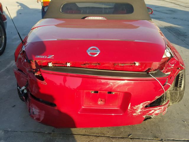 JN1AZ36A85M758036 - 2005 NISSAN 350Z ROADS RED photo 6