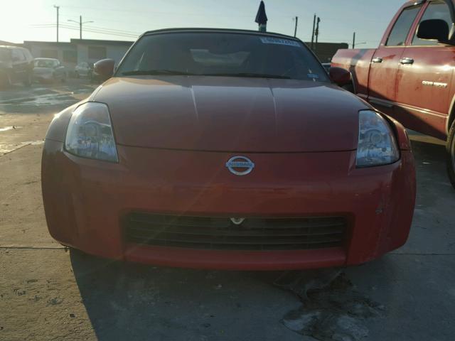 JN1AZ36A85M758036 - 2005 NISSAN 350Z ROADS RED photo 9